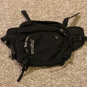 JanSport Unisex Black Belt Bag